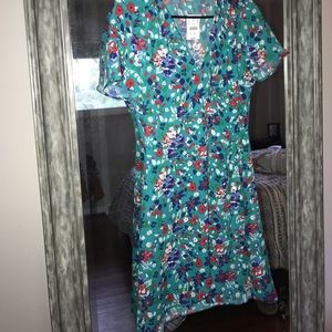 J. Crew Floral Wrap Dress